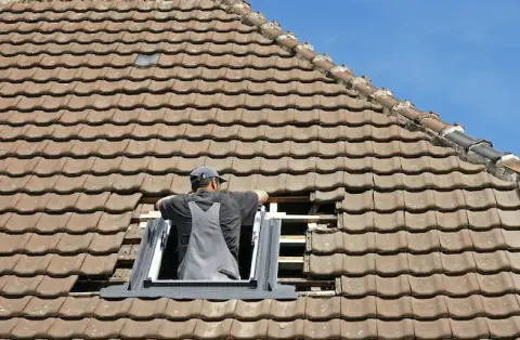 Pose de velux - Moyen